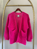 Throw handmade cardigan