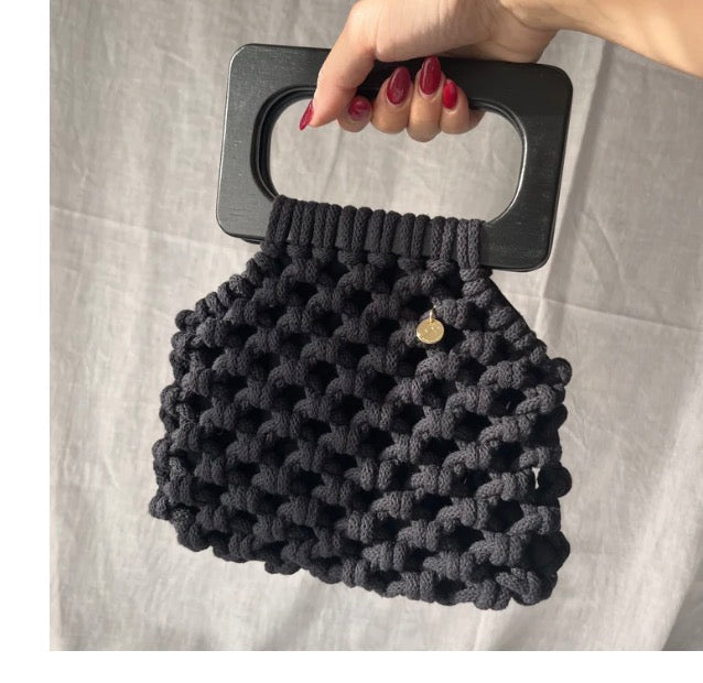 Macrame mini bag