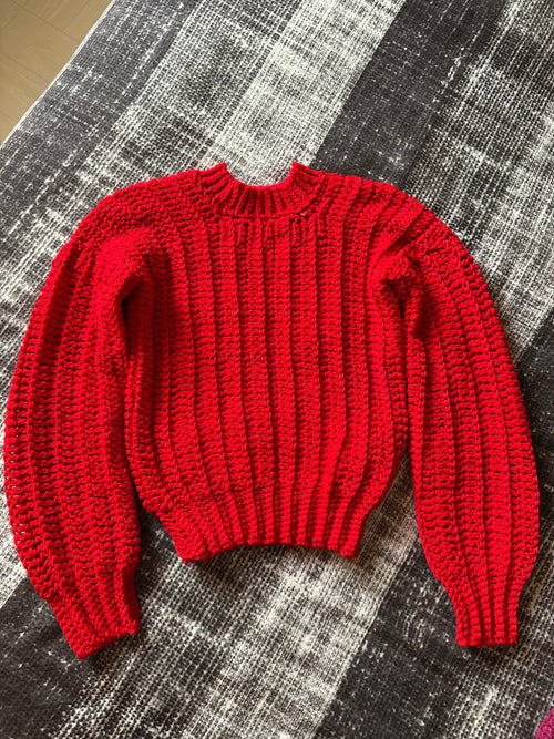 Kids crotchet sweaters